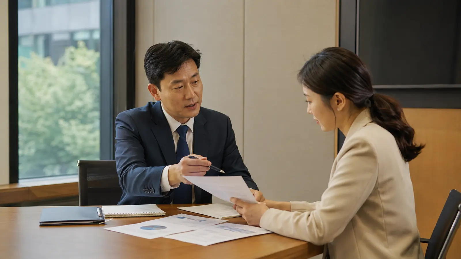 서비스 가격보다 판단 기준과 진행 과정을 설명하는 상담 장면