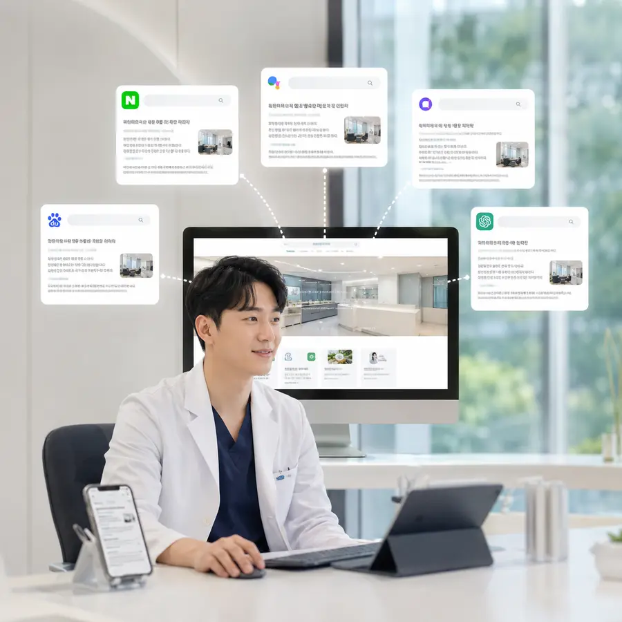 지역 병원이 ChatGPT·Gemini·Google AI에 추천되려면 무엇을 준비해야 할까?